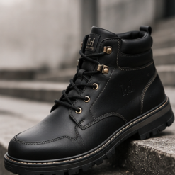 EliteWalk Leather Boots